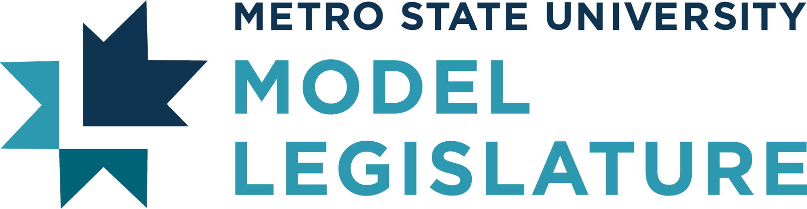 Metro State University Model legislature Logo